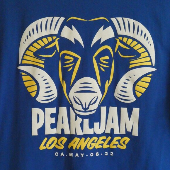 Pearl Jam Los Angeles T Shirt 2022 Night 1 New Size XL - Picture 4 of 6